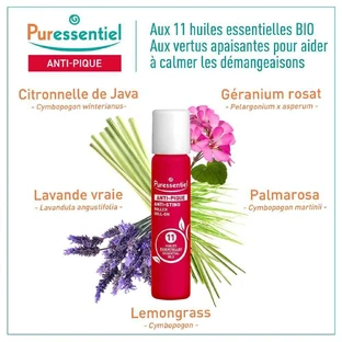 Puressentiel SOS Роликовий засіб від комах Lenitive 11 5мл