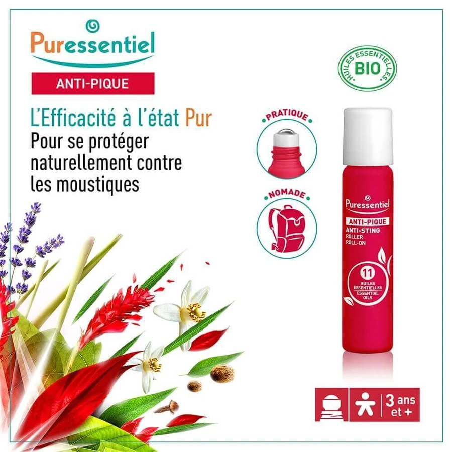 Puressentiel SOS Роликовий засіб від комах Lenitive 11 5мл: ціни та характеристики