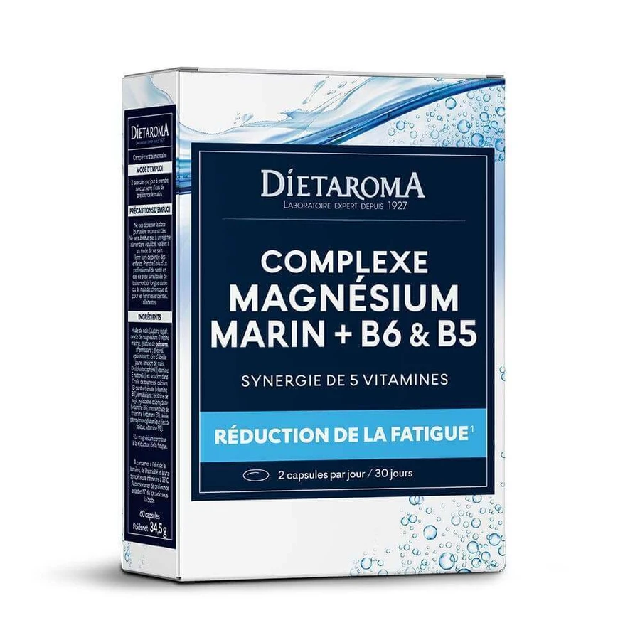 Dietaroma Морський комплекс магнію + В6 та В5 60 капсул: ціни та характеристики