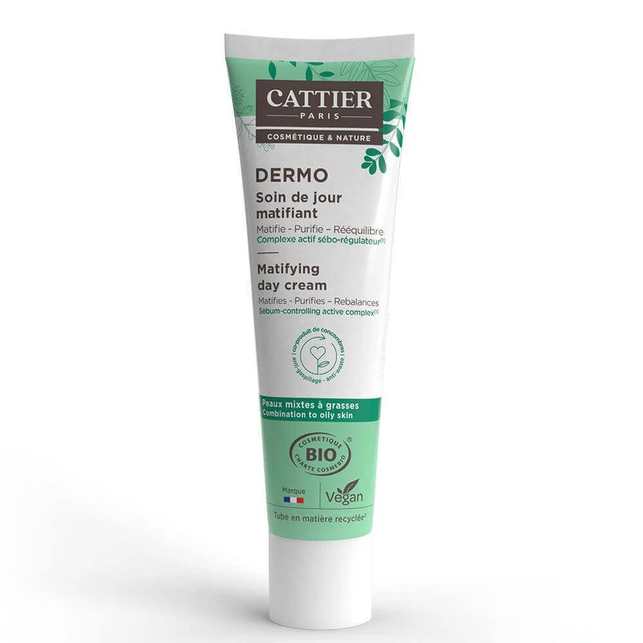 Cattier Dermo Mattifying Day Care Комбинированная и жирная кожа 40 мл: цены и характеристики