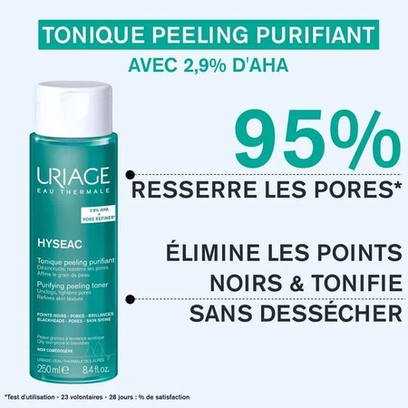 Uriage Hyseac Очищающий тоник для кожи, склонной к акне Peaux Grasses à Tendance Acnéique 250 мл: цены и характеристики