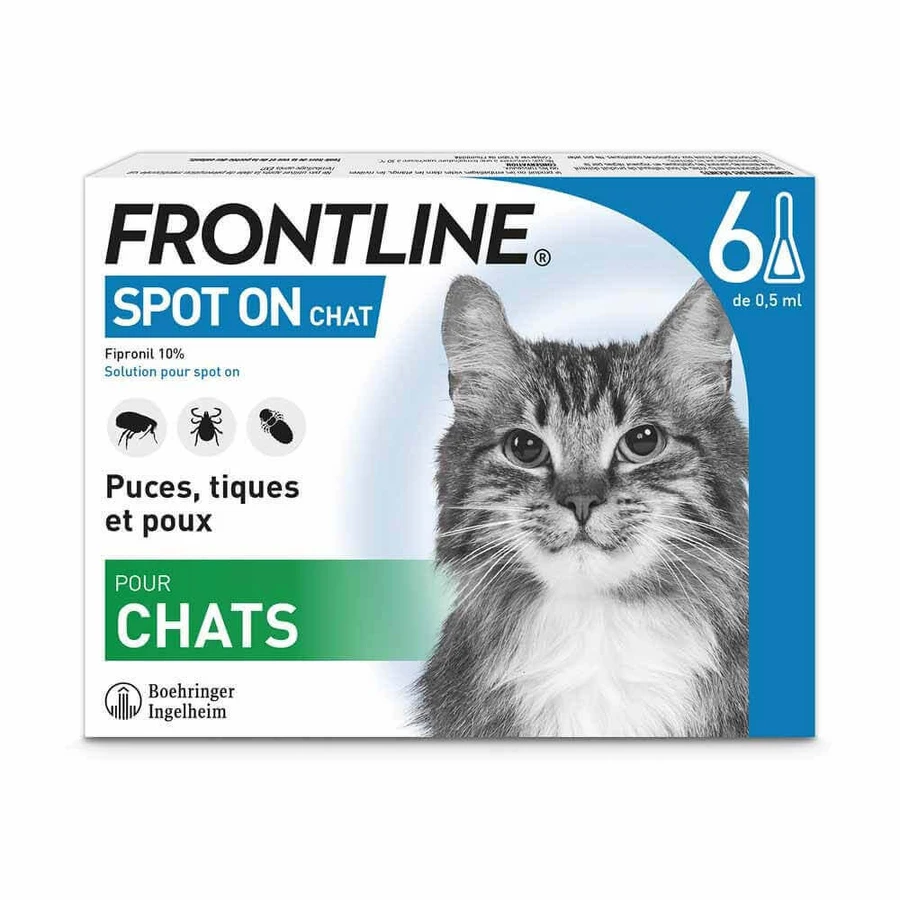 Frontline Spot On Cats 6 пипеток по 0,5 мл: цены и характеристики