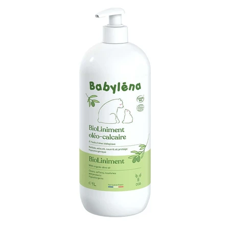 Babylena Biolinimento oleo-calcareo з органічною оливковою олією 1л: ціни та характеристики