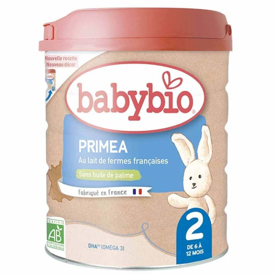 Органічне сухе молоко Babybio Primea 2 6 місяців 800г: ціни та характеристики