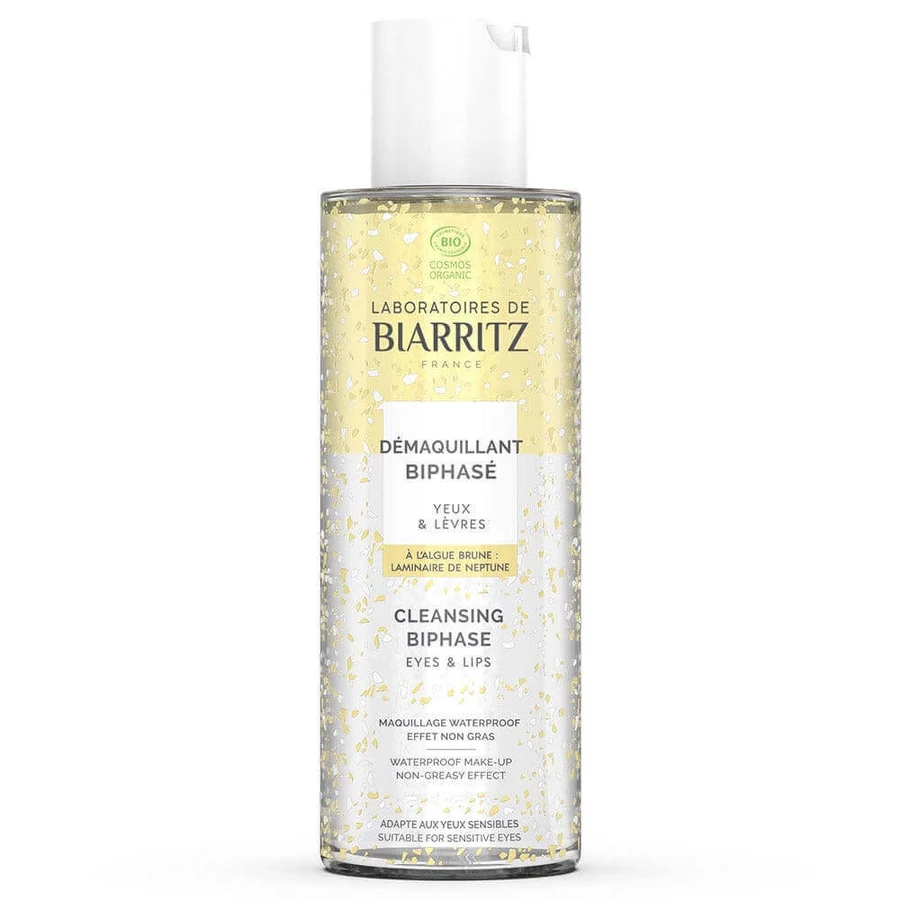 Laboratoires De Biarritz Очищуючий двофазний засіб для зняття макіяжу з чутливих очей та губ 125 мл: ціни та характеристики