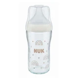 Nuk Perfect Match Elephant Bottle Size M Glass Dès La Naissance 240 мл