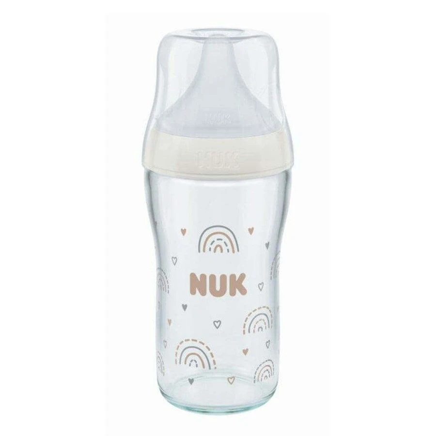 Nuk Perfect Match Elephant Bottle Size M Glass Dès La Naissance 240 мл: цены и характеристики