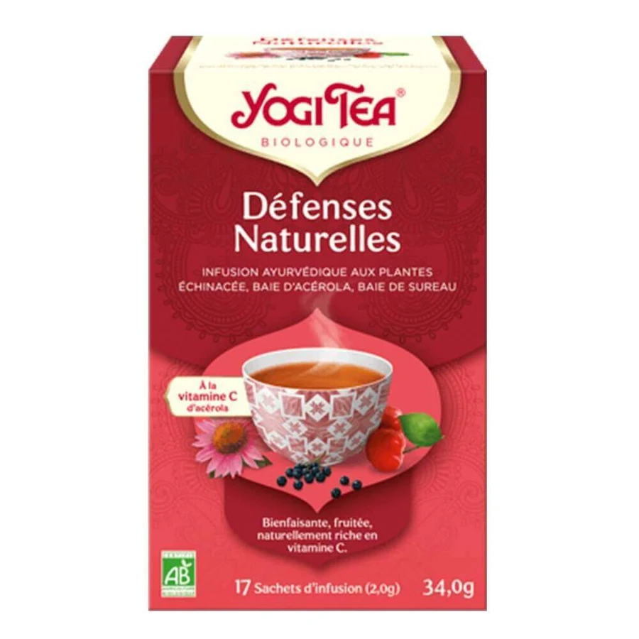 Yogi Tea Organic Infusion Natural Defences 17 пакетиков: цены и характеристики
