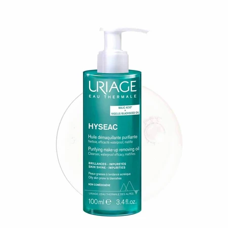 Очищуюча олія Uriage Hyseac Очищаюча олія для шкіри обличчя Acnéiques Peaux Grasses 100мл: ціни та характеристики