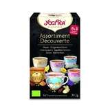 Асортимент чаю Yogi Tea Decouverte Classic + Лимонний імбир + Чай з куркумою + Жіночий баланс + Детокс + Нічний