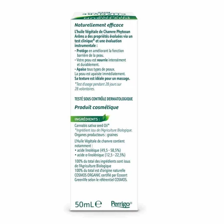 Phytosun Aroms Hemp Seed Oil Bio 50ml: цены и характеристики