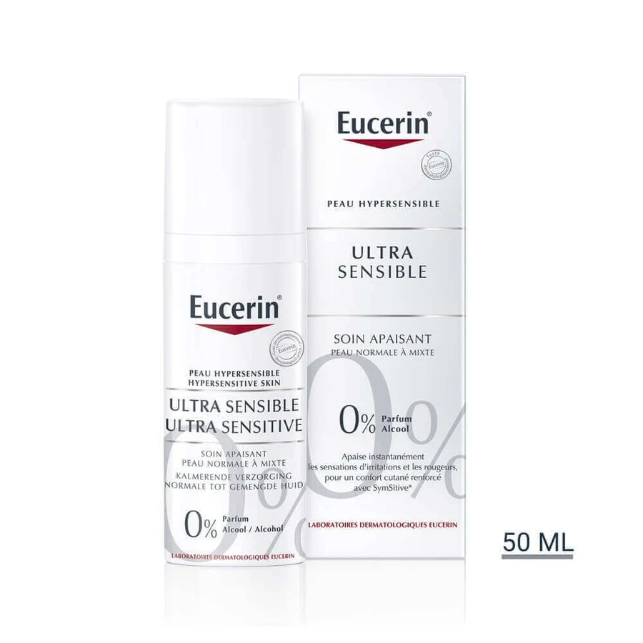 Крем для лица Eucerin Ultrasensitive Soothing Cream Normal To Combination Skin, 50 мл: цены и характеристики