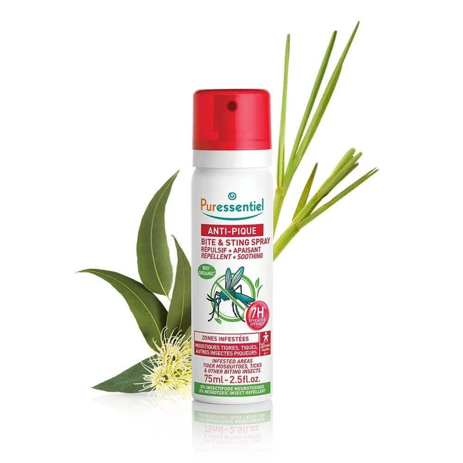 Puressentiel SOS Insects Спрей від комарів та заспокійливий спрей 75 мл: ціни та характеристики