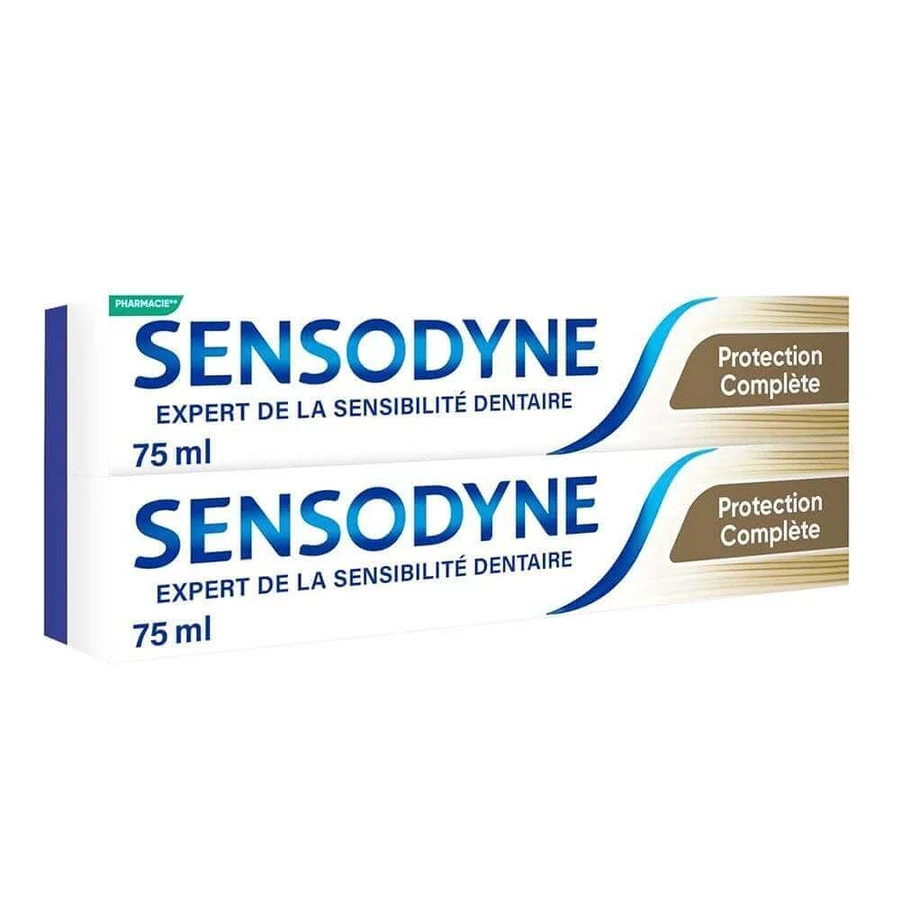 Зубна паста Sensodyne Комплексний захист 2х75 мл: ціни та характеристики