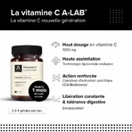 A-LAB Вітамін С ліпосомальний 1000мг Vitality Анти-втома Антиоксидант 60 капсул: ціни та характеристики