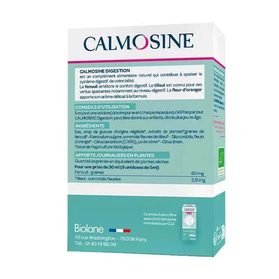 Calmosine Digestion Bio Calming Drink 12 Dosettes: цены и характеристики