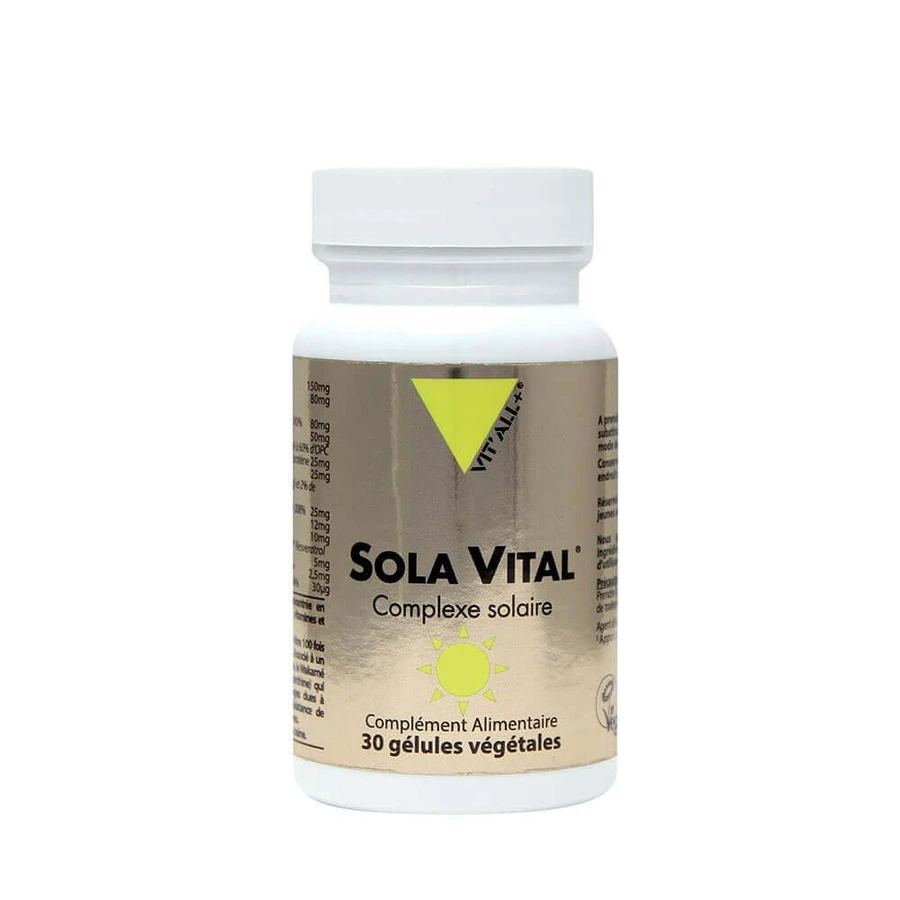 Vit'All+ SOLA VITAL Солнечный комплекс 30 капсул: цены и характеристики