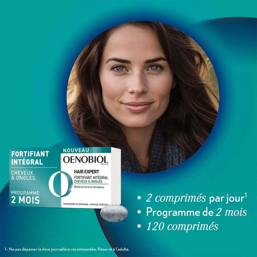 Oenobiol Hair Expert Integral Укрепление волос и ногтей 2х60 таблеток: цены и характеристики