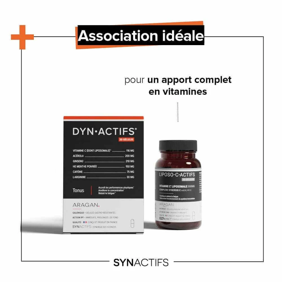 Aragan Synactifs Активний тонізуючий гель 30 гелів: ціни та характеристики