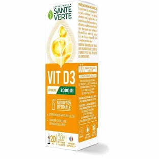 Sante Verte Вітаміни D3 1000ui Natural Defences 20мл