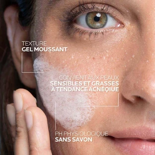 La Roche-Posay Effaclar Очищающий гель для лица пенящийся для жирной кожи, склонной к акне 400 мл