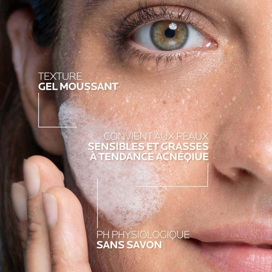 La Roche-Posay Effaclar Очищающий гель для лица пенящийся для жирной кожи, склонной к акне 400 мл: цены и характеристики