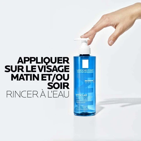 La Roche-Posay Effaclar Очищающий гель для лица пенящийся для жирной кожи, склонной к акне 400 мл: цены и характеристики