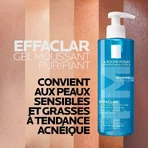 La Roche-Posay Effaclar Очищающий гель для лица пенящийся для жирной кожи, склонной к акне 400 мл: цены и характеристики