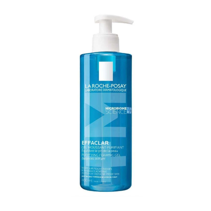 La Roche-Posay Effaclar Очищающий гель для лица пенящийся для жирной кожи, склонной к акне 400 мл: цены и характеристики