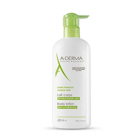 A-Derma Les Indispensables Зволожуюче молочко для тіла для тендітної та ніжної шкіри 400мл: ціни та характеристики