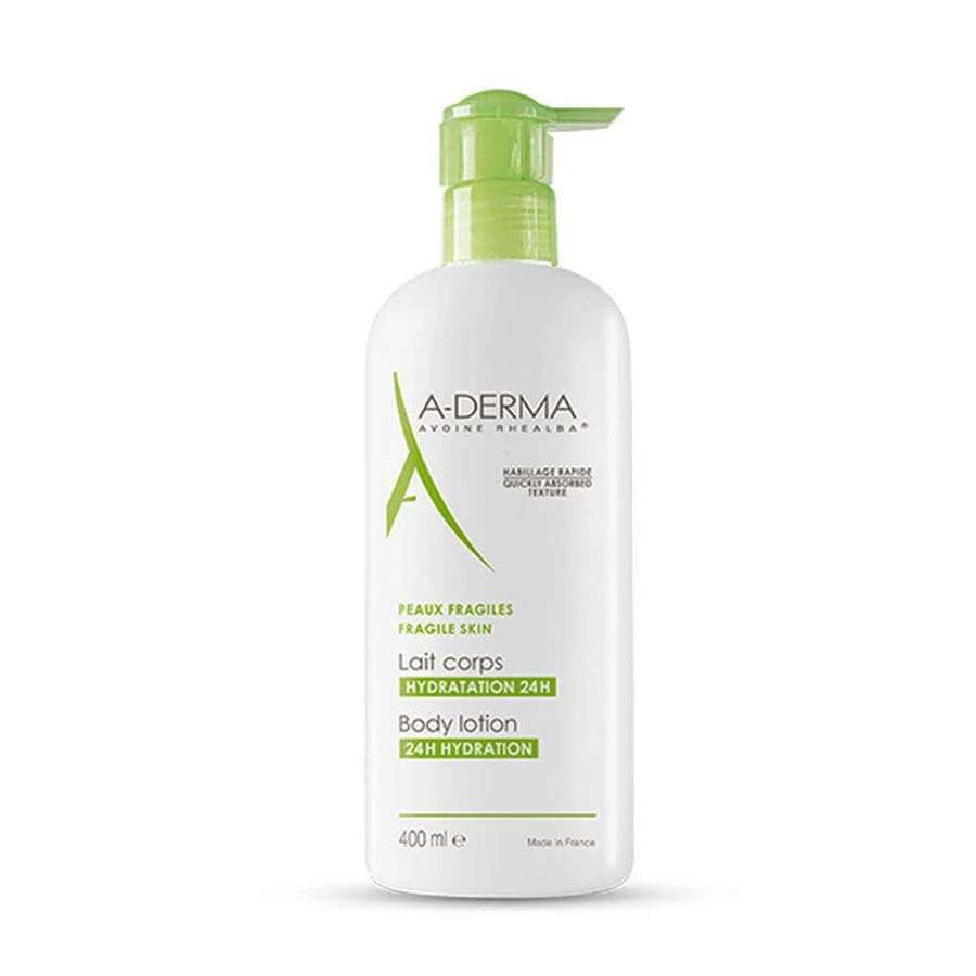 A-Derma Les Indispensables Зволожуюче молочко для тіла для тендітної та ніжної шкіри 400мл: ціни та характеристики