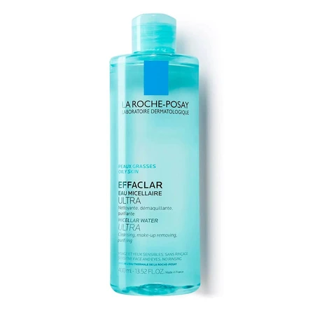 La Roche-Posay Effaclar Міцелярна вода для очищення обличчя та очей для жирної шкіри 400 мл: ціни та характеристики