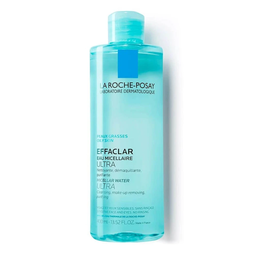 La Roche-Posay Effaclar Міцелярна вода для очищення обличчя та очей для жирної шкіри 400 мл: ціни та характеристики