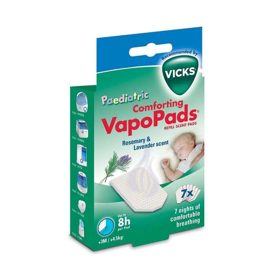 Vicks Vbr7 Многоразовые паровые вапоподы Лаванда и Розмарин x7: цены и характеристики
