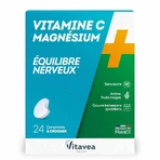 Vitavea Santé Вітаміни С + Магній Equilibre nerveux 24 таблетки: ціни та характеристики