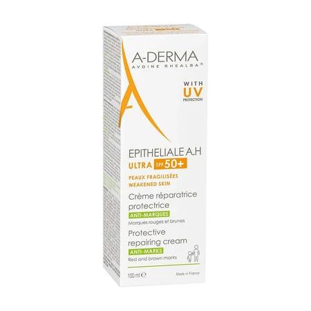 A-Derma Epithelial A.H Ultra Protective Repair Cream SPF50+ 100ml: цены и характеристики