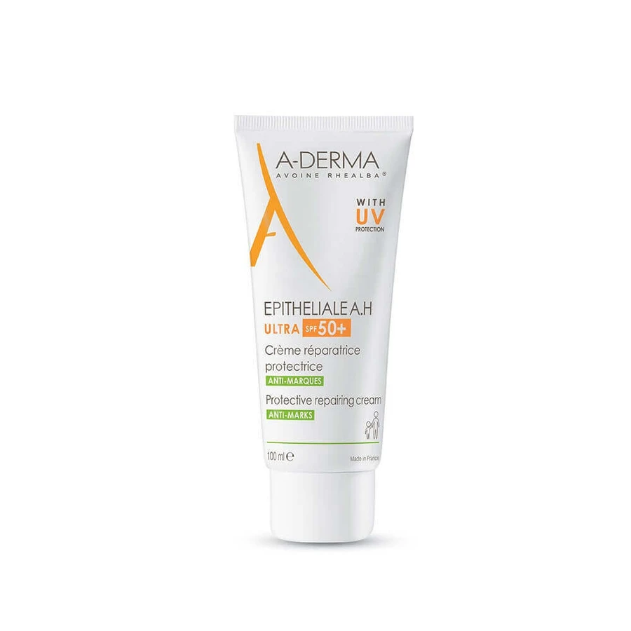 A-Derma Epithelial A.H Ultra Protective Repair Cream SPF50+ 100ml: цены и характеристики