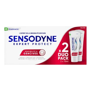 Sensodyne Expert Protect М'ятна зубна паста для ясен та чутливості 2х75мл