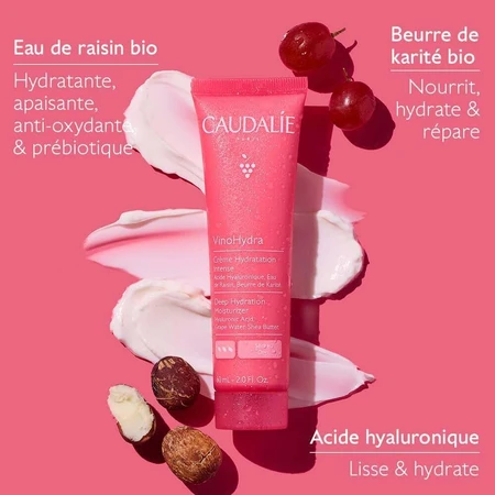 Caudalie VinoHydra Интенсивный увлажняющий крем 60 мл: цены и характеристики