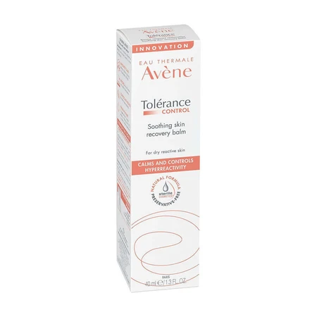Avène Tolérance Control Балансирующий успокаивающий бальзам для сухой и реактивной кожи 40 мл: цены и характеристики