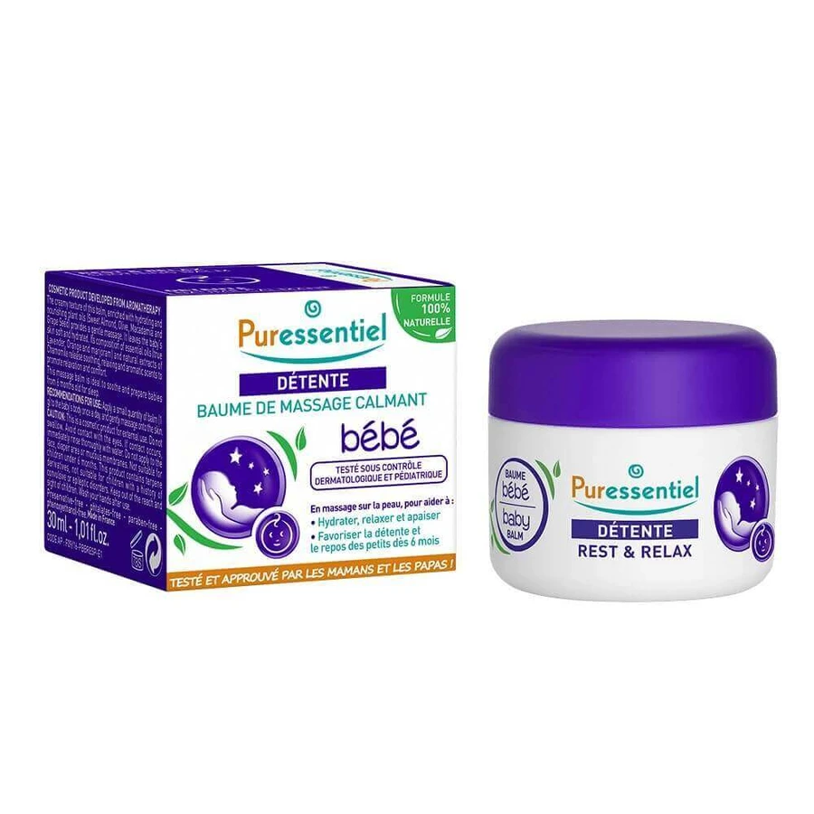Puressentiel Serene Sleep Заспокійливий дитячий масажний бальзам 30мл: ціни та характеристики