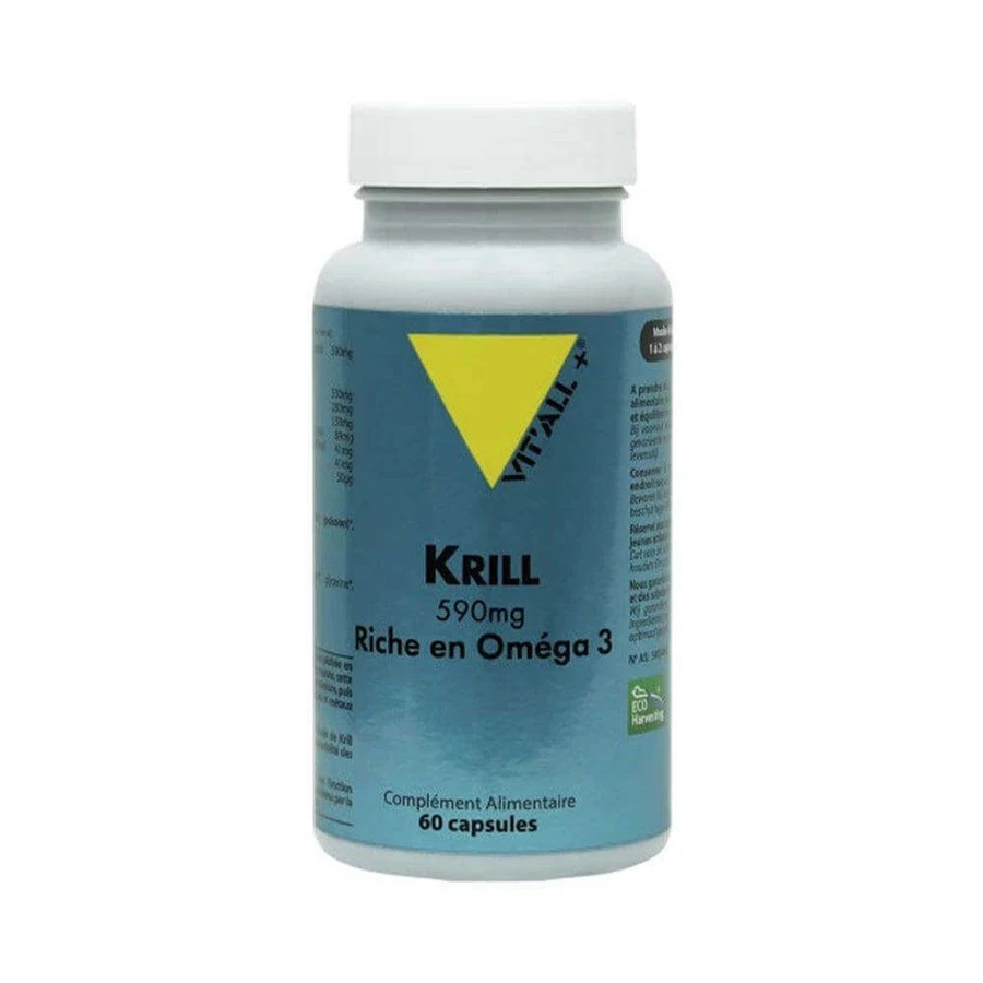Vit'All+ Криль 590 мг 60 капсул: ціни та характеристики