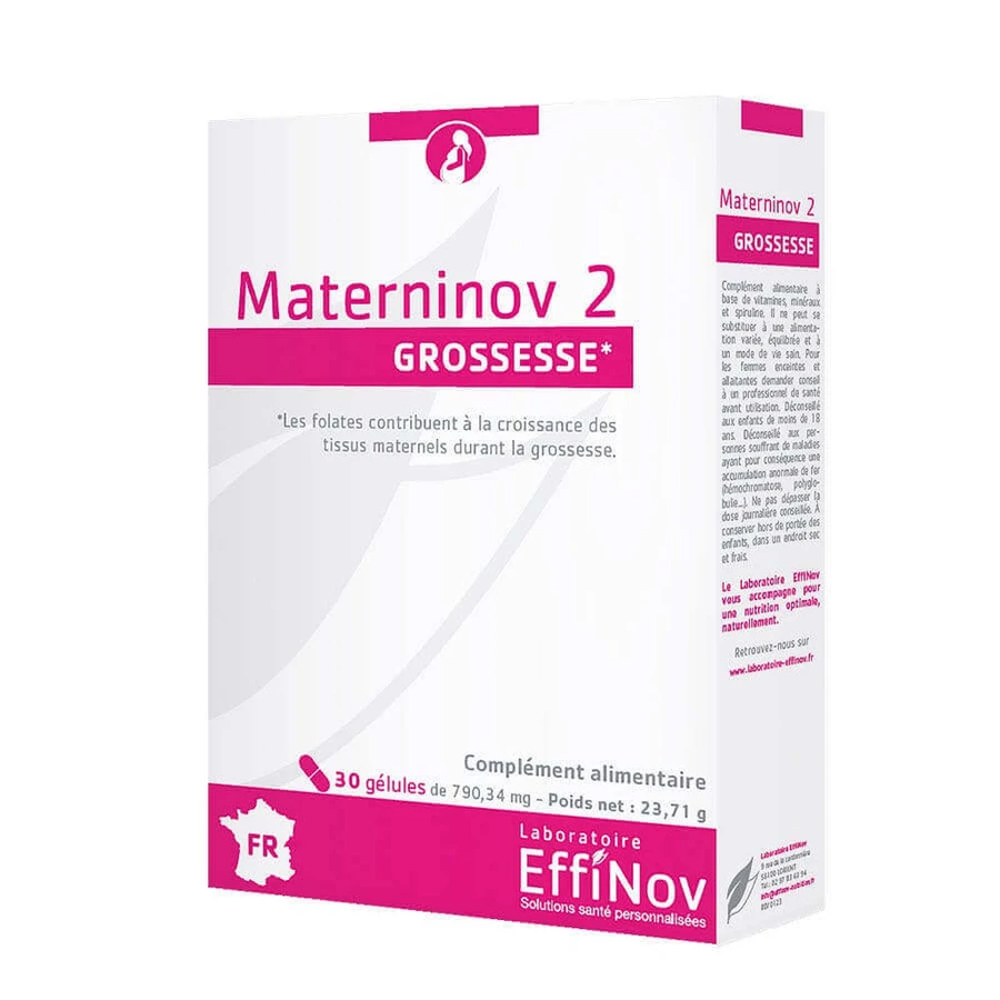 Effinov Nutrition Materninov 2 Pregnancy Grossesse 30 капсул: цены и характеристики