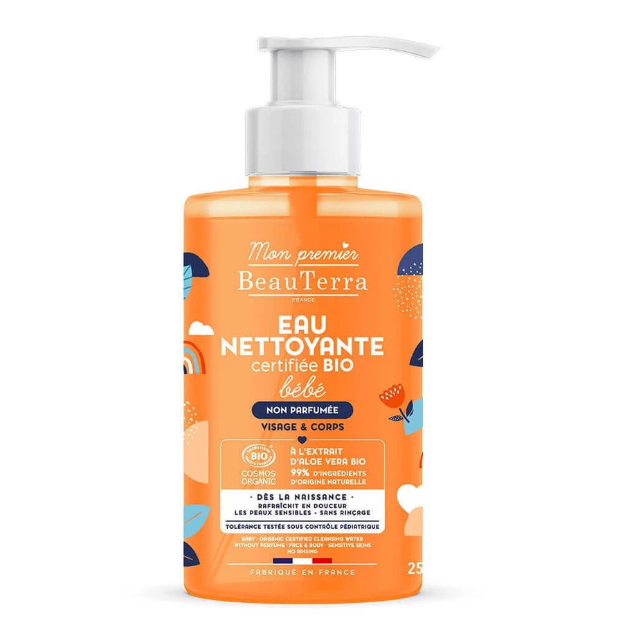 Beauterra Bio Baby Cleansing Water Чувствительная кожа, тело и волосы 250 мл: цены и характеристики