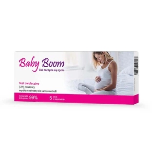 Тест на овуляцію (ЛГ) тест-смужки Baby Boom 5 одиниць