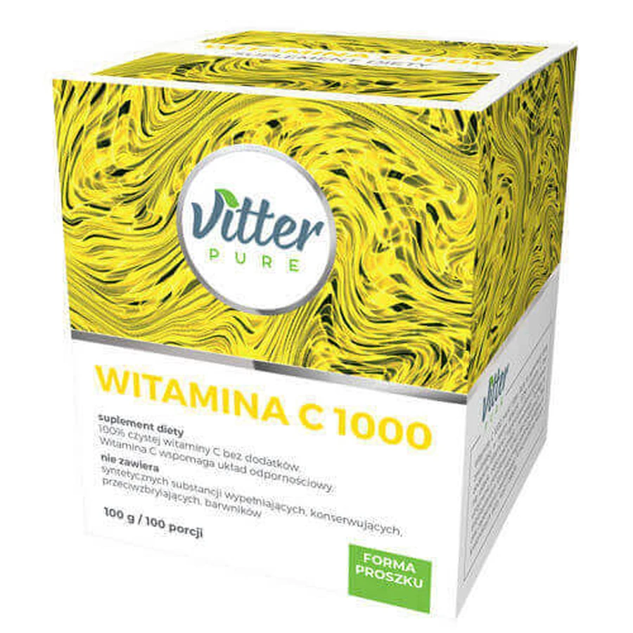 Витамин C 1000 Vitter Pure 100 г/ 100 порций: цены и характеристики
