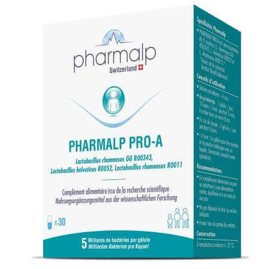 Фармалп ПРО-А, 30 капсул, Pharmalp: ціни та характеристики
