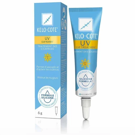 Kelo-cote Силиконовый гель от шрамов Spf30 6 г: цены и характеристики