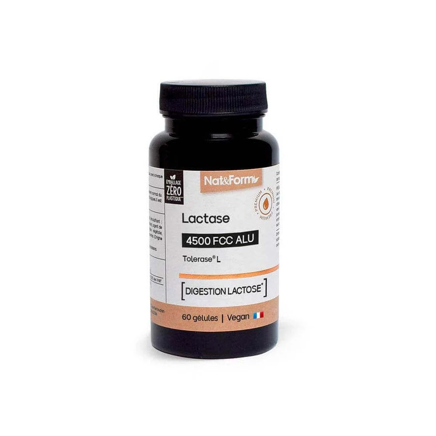 Nat&Form Nutraceuticals Преміум лактаза 60 гелів: ціни та характеристики
