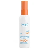 Ziaja Sopot Sun, зволожуючий крем для обличчя та тіла, SPF 50+, 90 мл